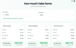 How Much I Take Home